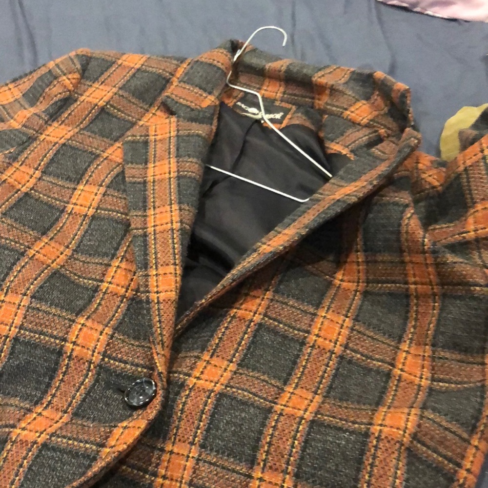 Sago Harbor Jacket Plaid Size 12